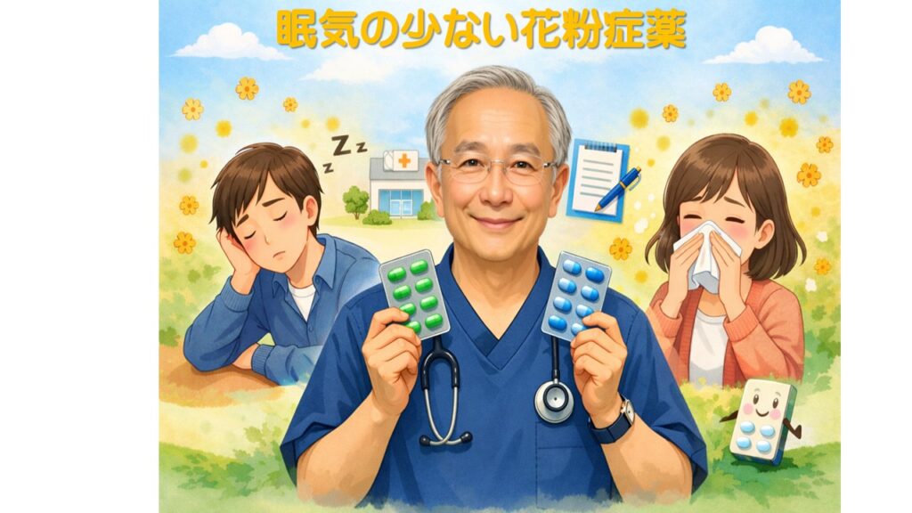 板橋区・練馬区で眠気が少ない花粉症治療に対応するクリニックのイメージ